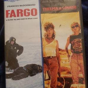 🌻3 for $5/DVD Combo Fargo, Thelma and Louise.